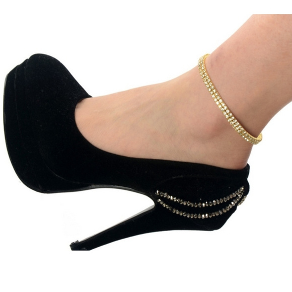Crystal Anklet - Picture 1 of 3